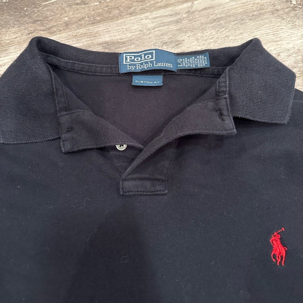 Men’s black Polo Ralph Lauren shirt
